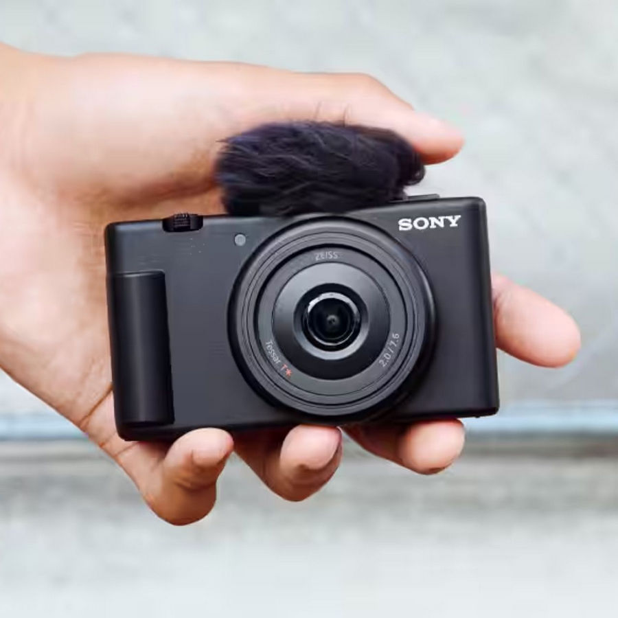 Kamera SONY Vlogging ZV-1F - samping